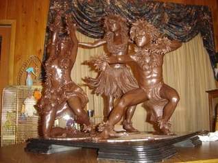 chocolate-sculpture