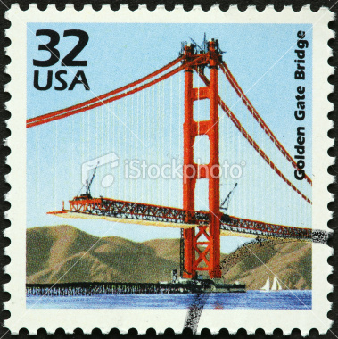Golden-Gate-Bridge-postal-stamp
