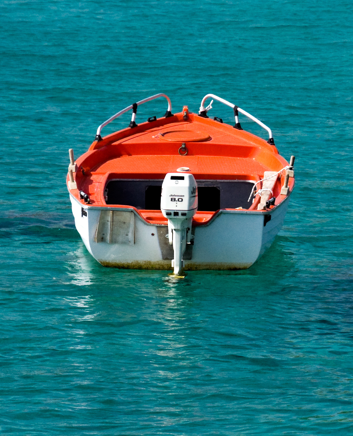 Turquoise-Sea-boat