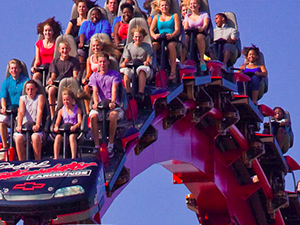 Roller-coaster-ride-in-Carowinds-awesome-fun