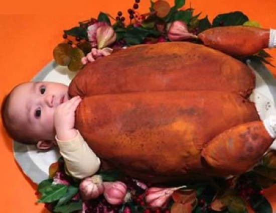 A-baby-in-a-chicken-costume